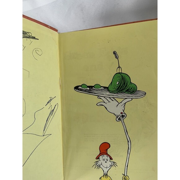 Green Eggs and Ham Dr. Seuss Vintage  1960 Hardcover Grolier Book Club Edition - Picture 2 of 10